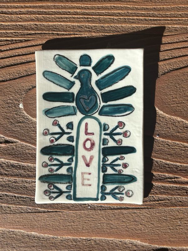 carte de vœux « LOVE »