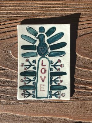 carte de vœux « LOVE »