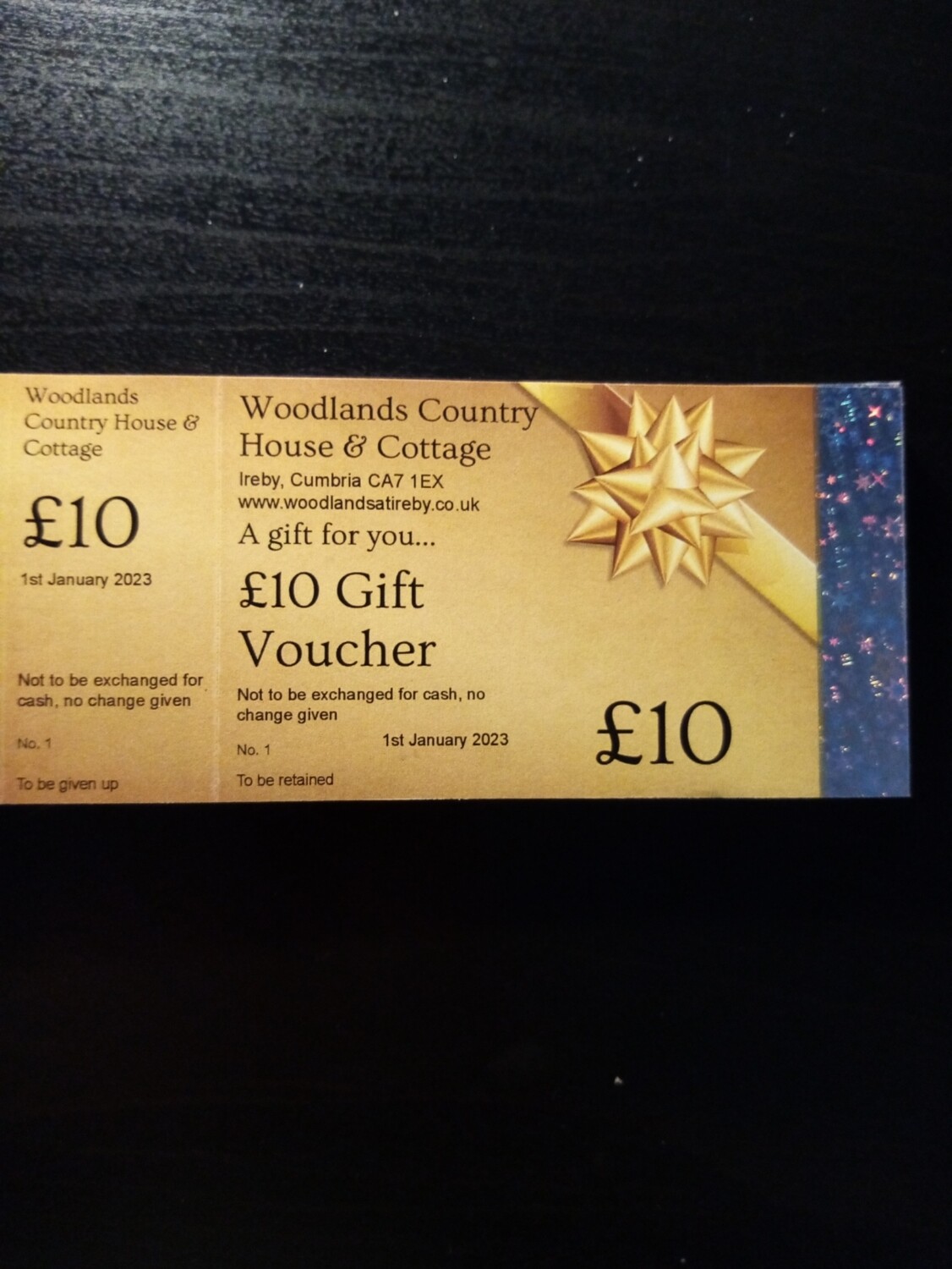 Gift voucher