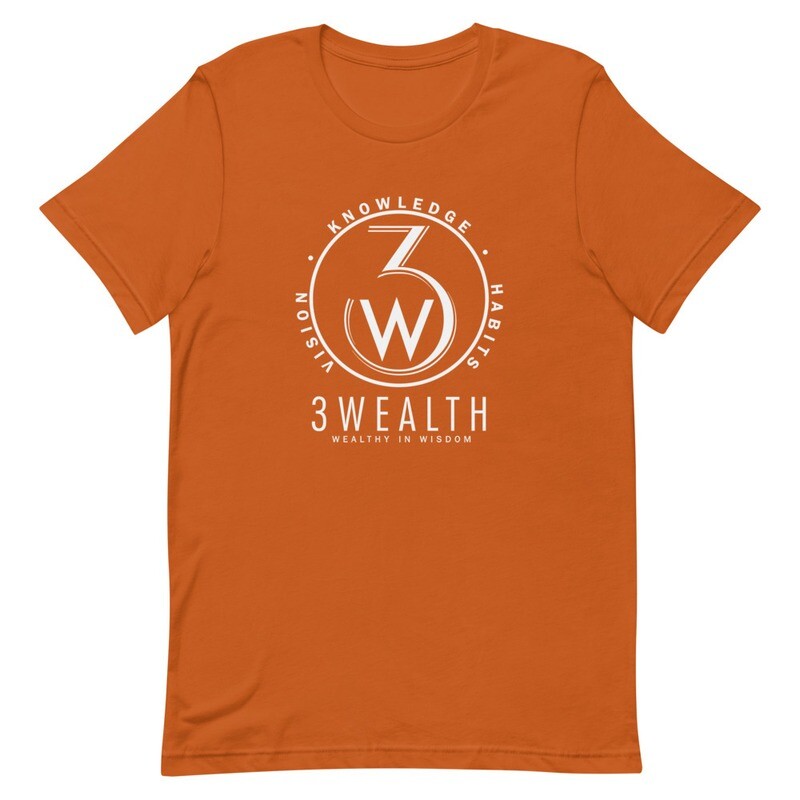 3Wealth - Vision, Knowledge, Habits Short-Sleeve Tee (Unisex)