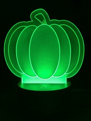 Pumpkin Frosted Acrylic Insert