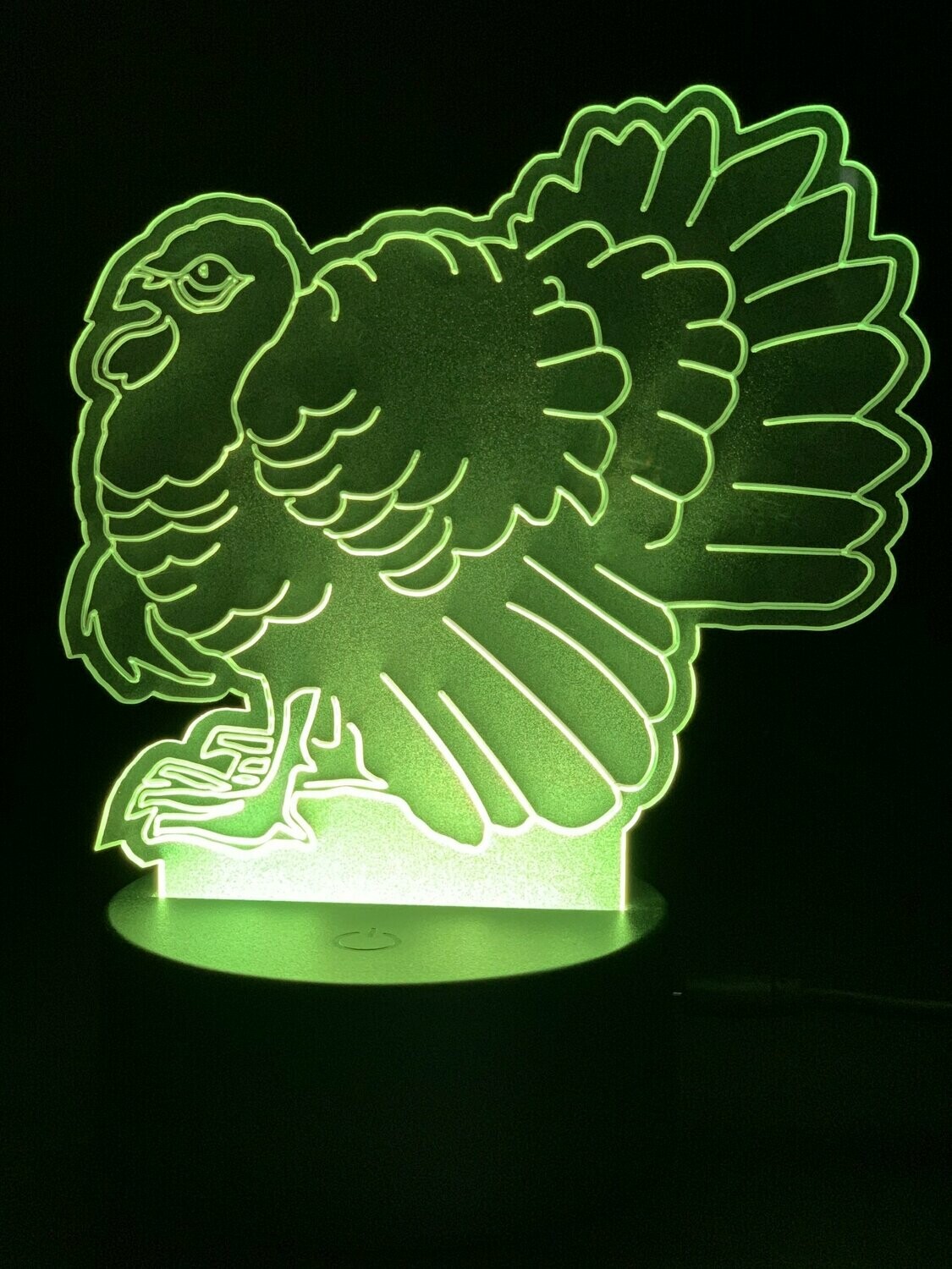 Turkey Frosted Acrylic Insert