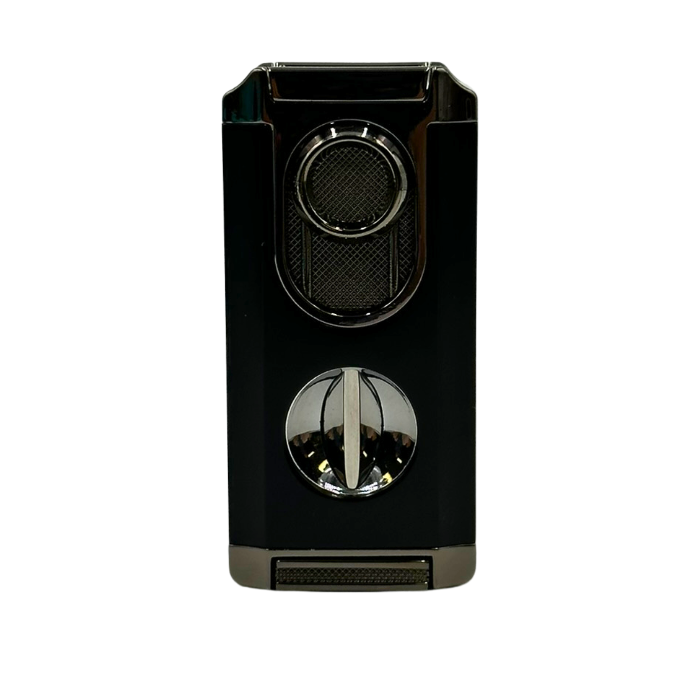 2-in-1 Torch with V-Cut, Color: Black