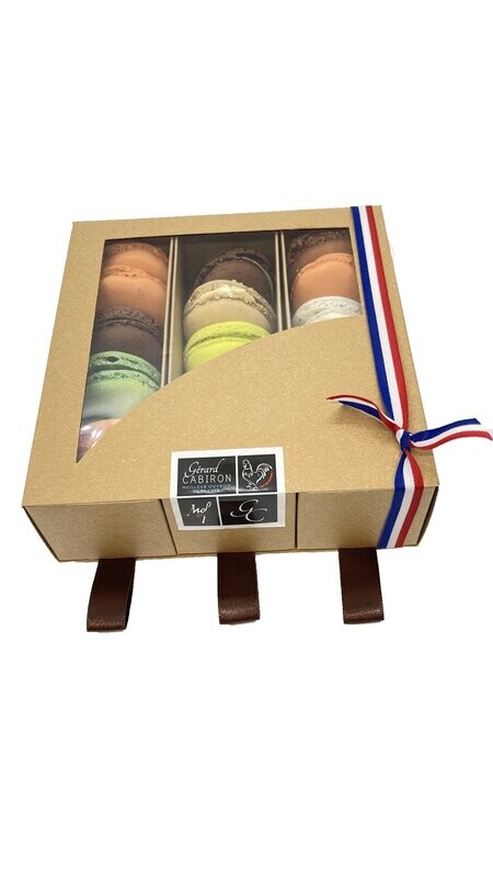 BOITE DE 18 MACARONS