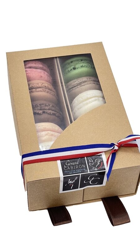 BOITE DE 12 MACARONS