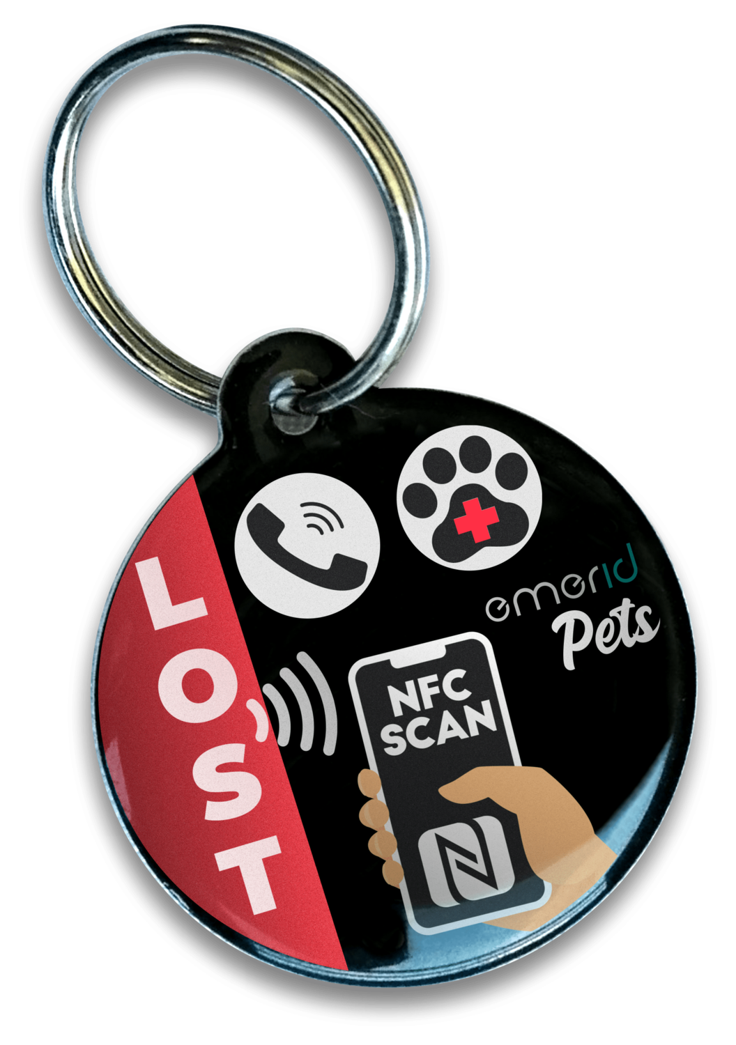 EMERID PETS Placa identificativa