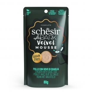 SCHESIR VELVET Pollo con huevo de codorniz