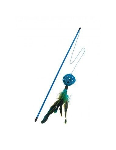GLORIA PETS Caña con plumas