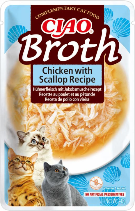CIAO BROTH Pollo con vieira