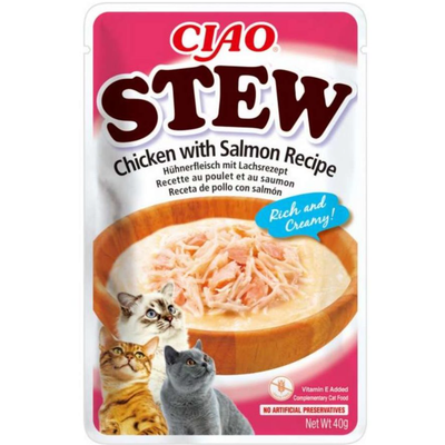 CIAO STEW Pollo con salmón