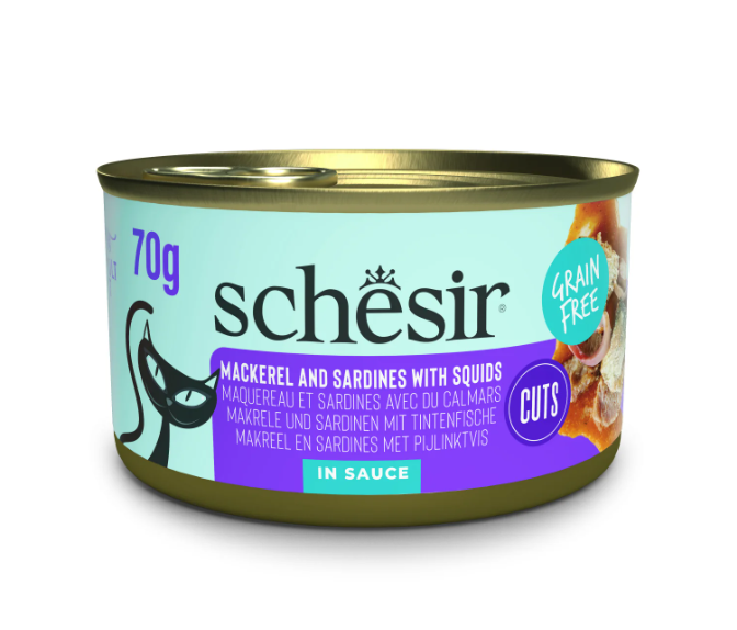 SCHESIR Caballa y sardinas con calamares