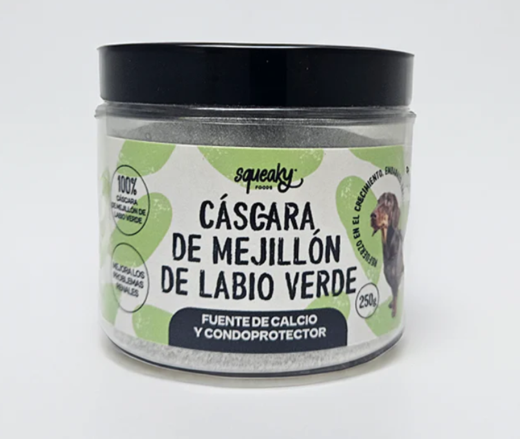 SQUEAKY Cáscara de mejillón de labio verde