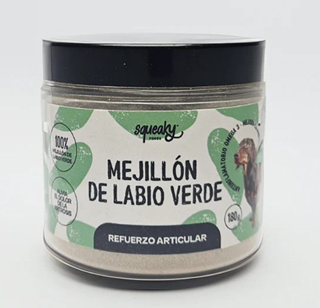 SQUEAKY Mejillón de labio verde