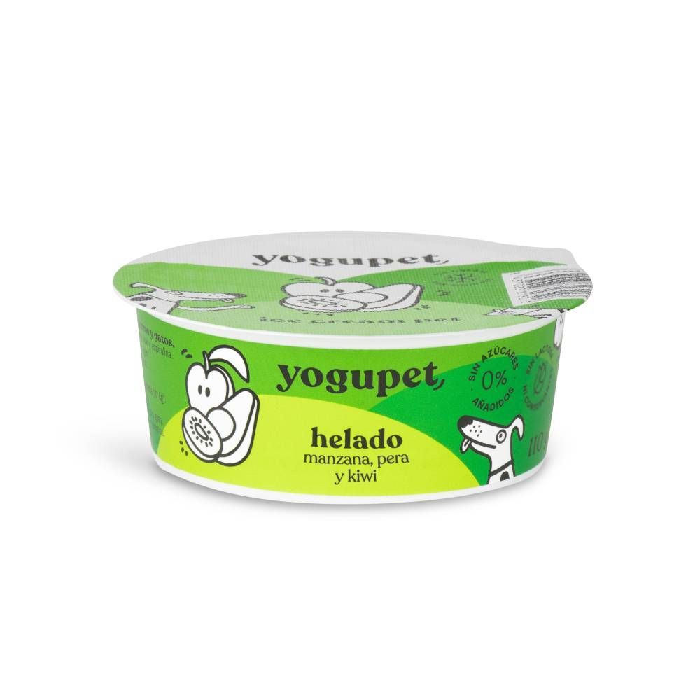 YOGUPET Manzana, pera y kiwi