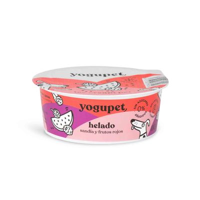 YOGUPET Sandía y frutos rojos