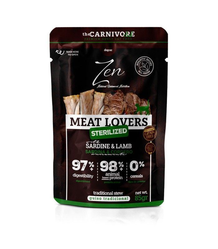 ZEN MEAT LOVERS Sardina y cordero