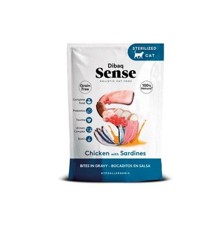 SENSE BITES Pollo con sardinas