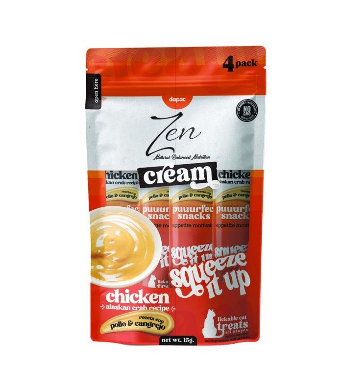 ZEN CREAM Pollo y cangrejo