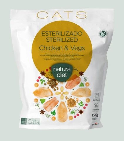 NATURA DIET Esterilizado pollo