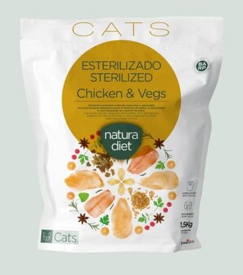 NATURA DIET Esterilizado pollo