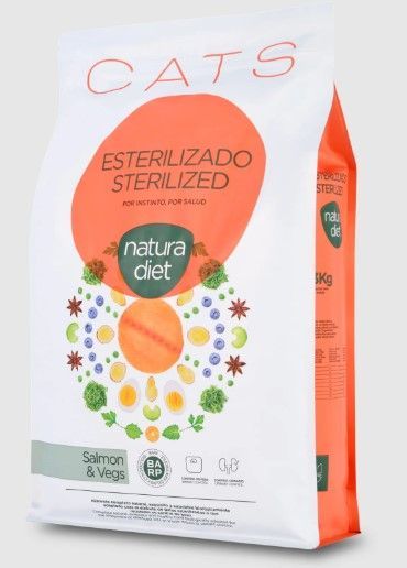 NATURA DIET Esterilizado salmón