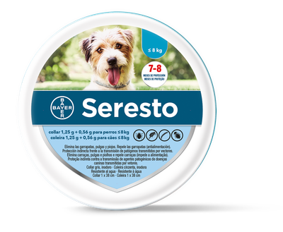 SERESTO Collar antiparasitario <8kg