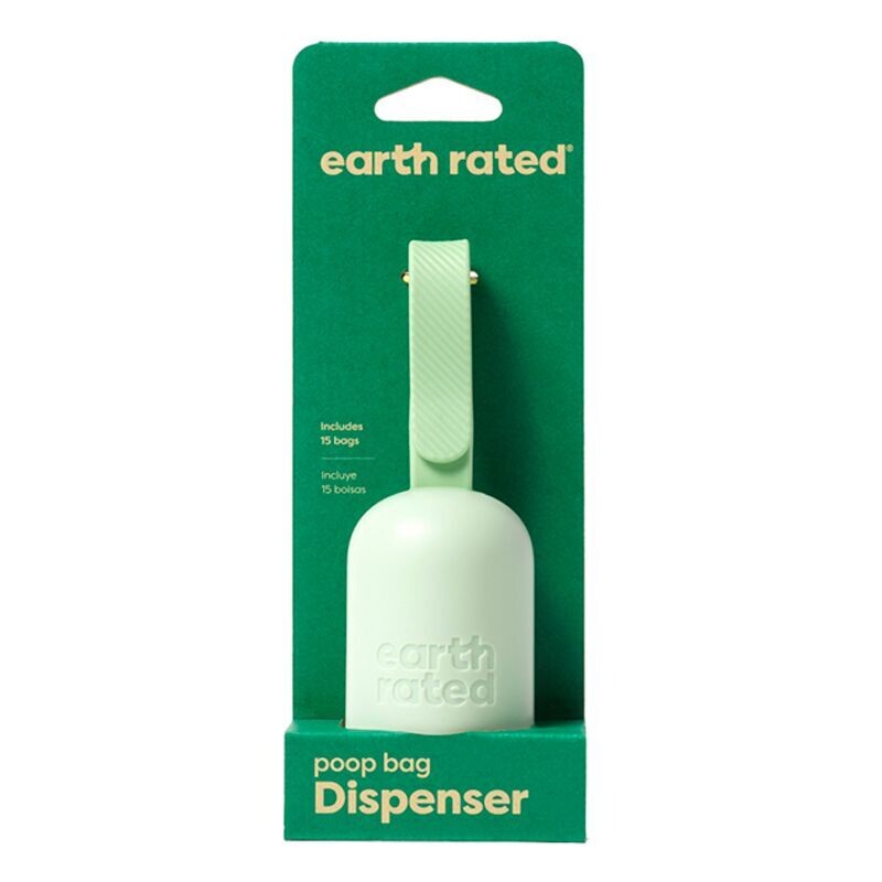 EARTH RATED Dispensador de bolsas EARTH RATED Dispensador de bolsas