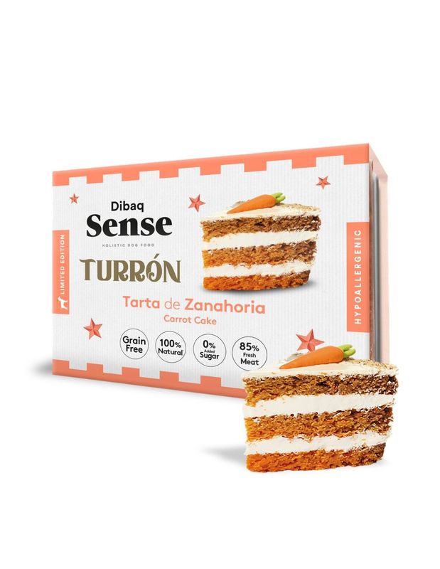 SENSE Turrón tarta de zanahoria