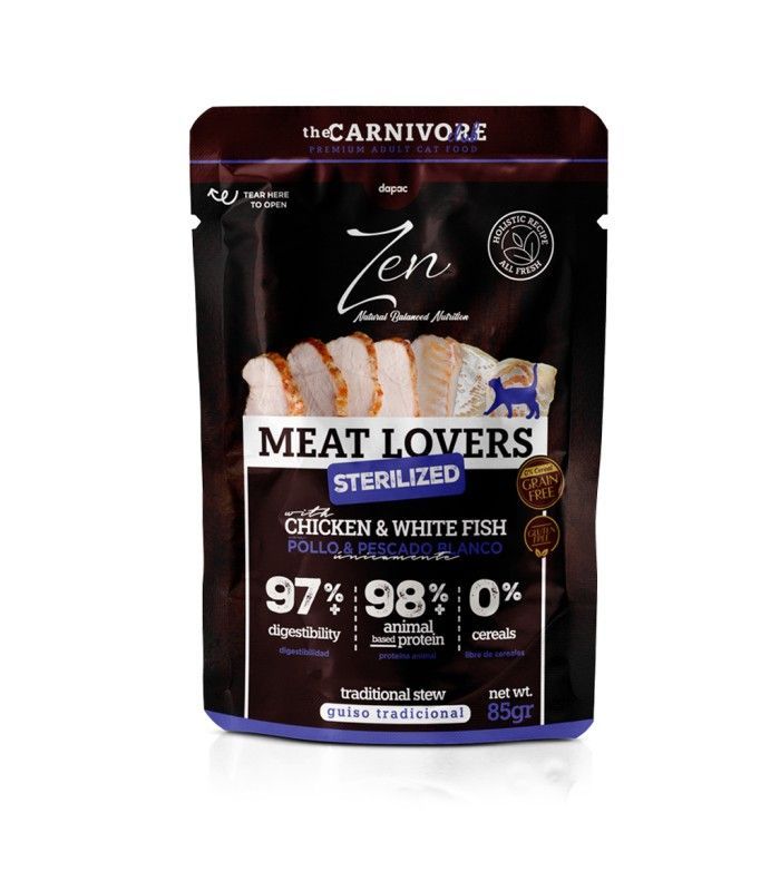 ZEN MEAT LOVERS Pollo y pescado blanco