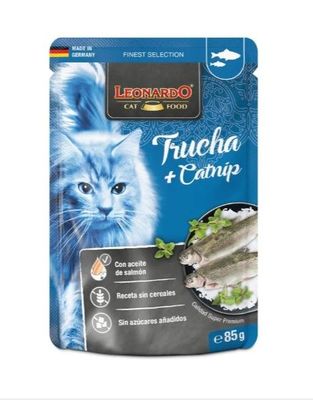 LEONARDO FINEST Trucha y catnip LEONARDO FINEST Trucha y catnip