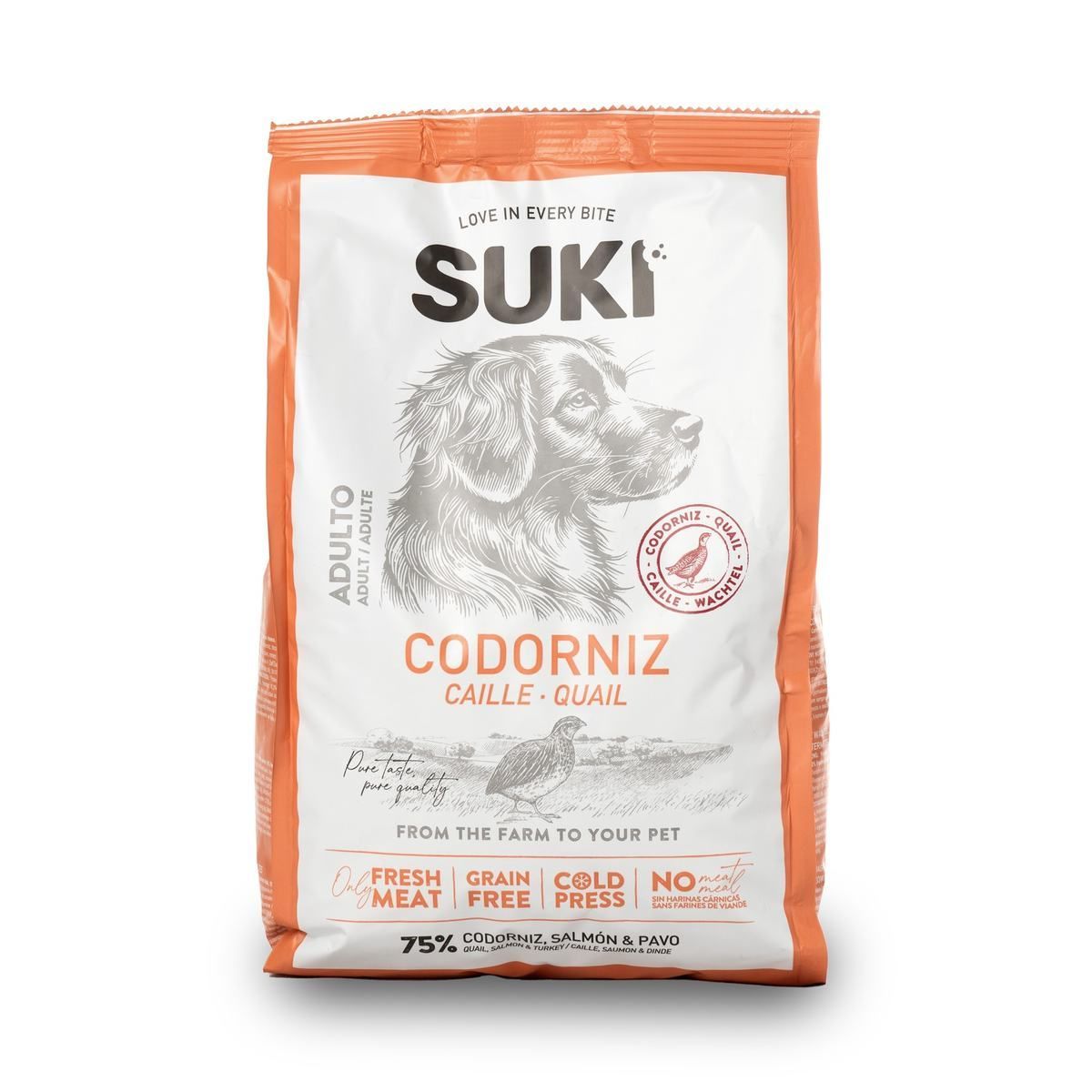 SUKI Codorniz y salmón SUKI Codorniz y salmón