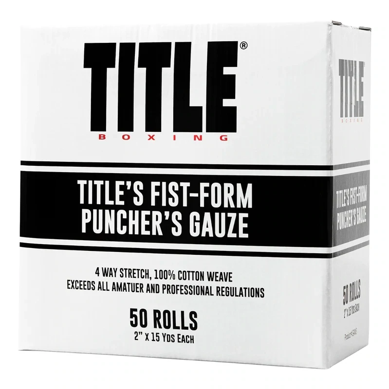 Title Boxing
Tape and Gauze Bundle