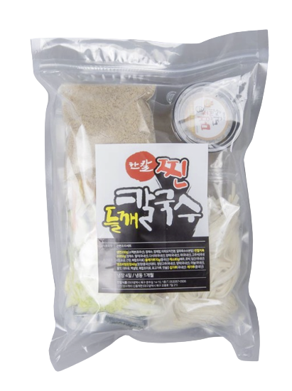 한칼식품 들깨 칼국수 밀키트 1.37KG x 13