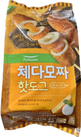 풀무원 체다모짜 핫도그 14.1OZ x 24