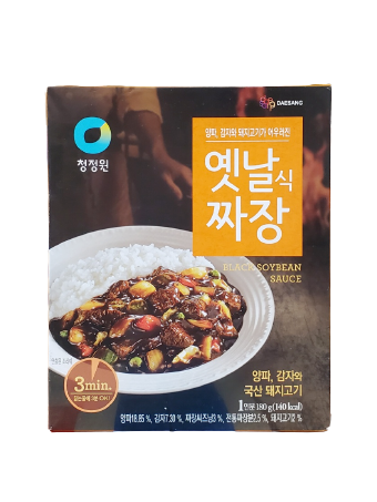 청정원 옛날식 짜장 180G x 20