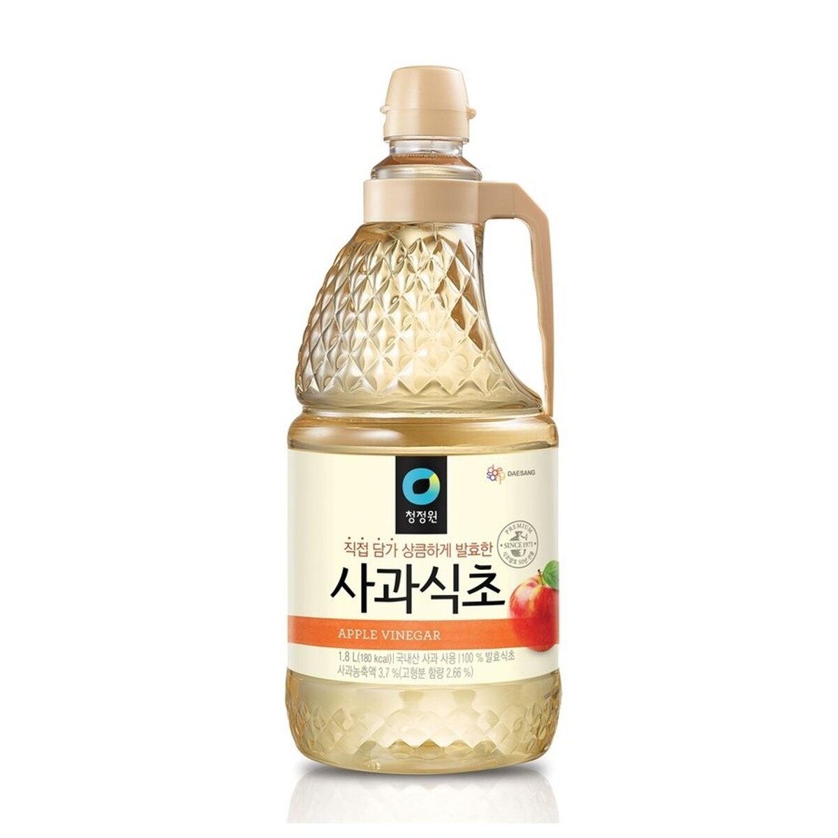 청정원 사과 식초 1.8L x 6