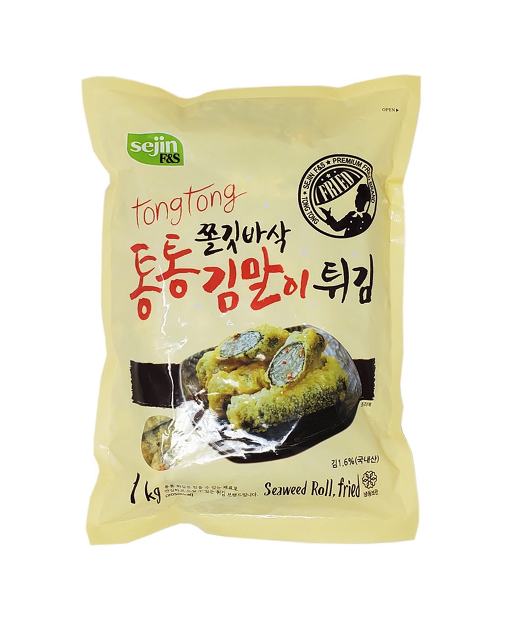 세진 통통 김말이 튀김 1KG x 10