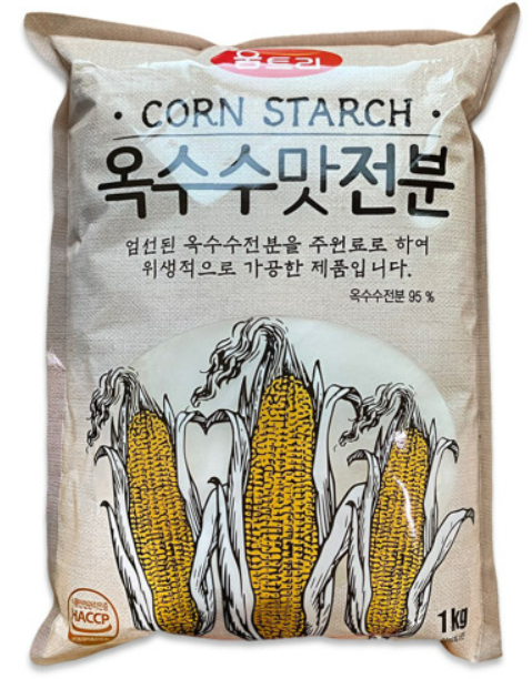 움트리 옥수수 맛 전분 1KG x 10