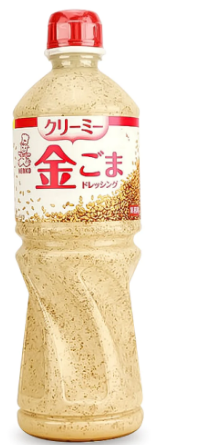 20503  Wismettac 참깨 드레싱 Kenko Creamy Kingoma 1L x 9