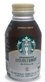 동서 스타벅스 더블샷 에스프레소 &amp; 크림 275ML x 24