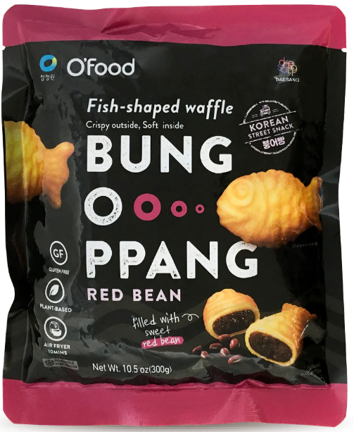 청정원 오푸드 단팥 붕어빵 300G x 20