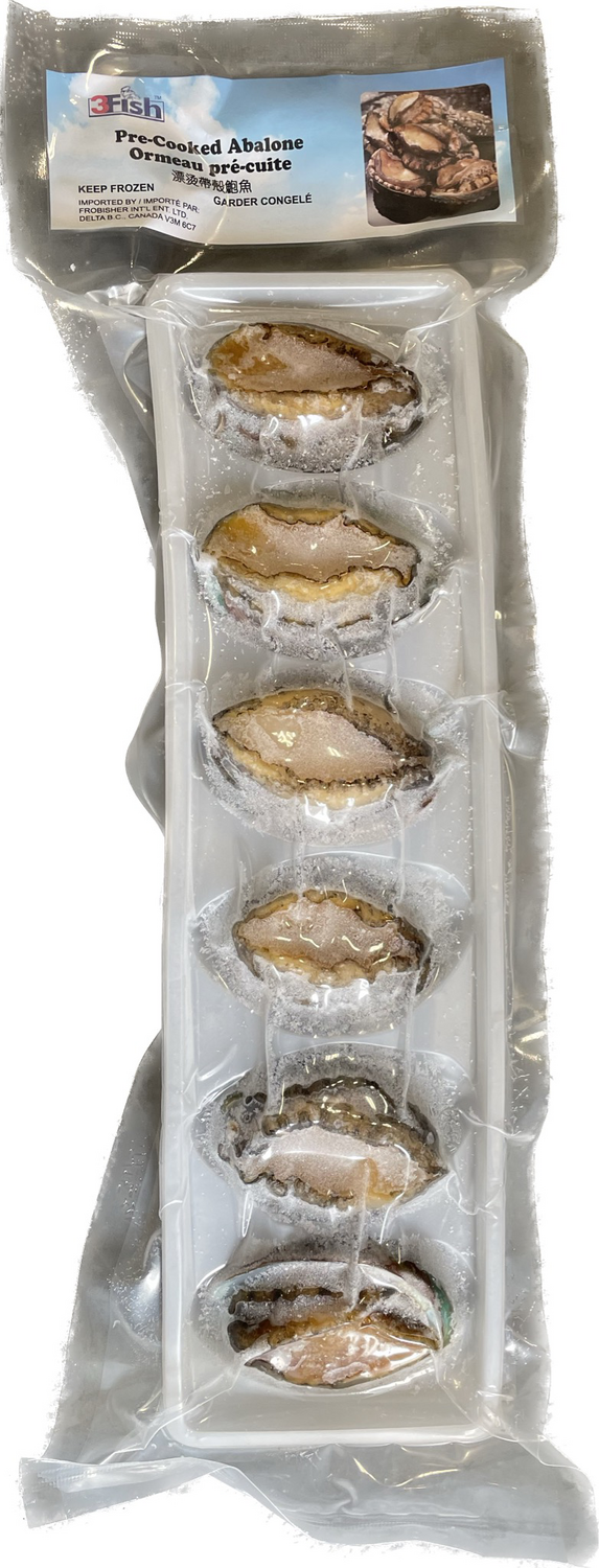 3Fish Frozen Abalone 냉동 전복 5PC 220G x 20