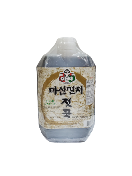 아씨 마산 멸치 젓국 4.4L x 4