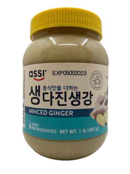 아씨 생 다진 생강 453G x 24