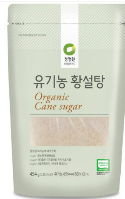 청정원 유기농 황설탕 454G x 12