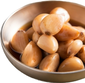 청양 그린웰 푸드 간장 깐 마늘 4KG x 3