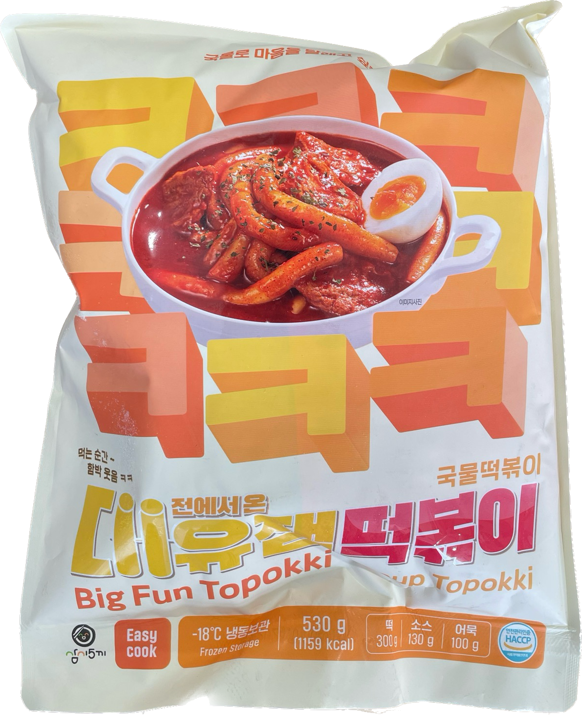 삼시5끼 대전에서 온 유잼 국물 떡볶이 530G x 20
