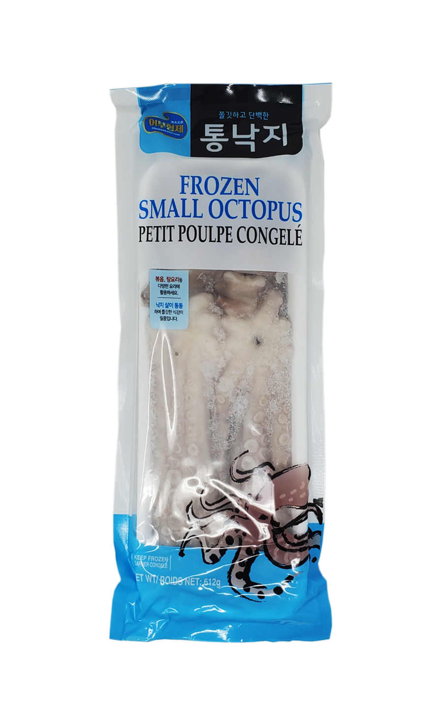 어부형제 통 낙지 612G x 12