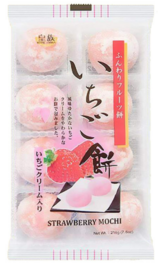 65485 Wismettac RF 모찌 Daifuku Mochi Strawberry 7.56oz x 12