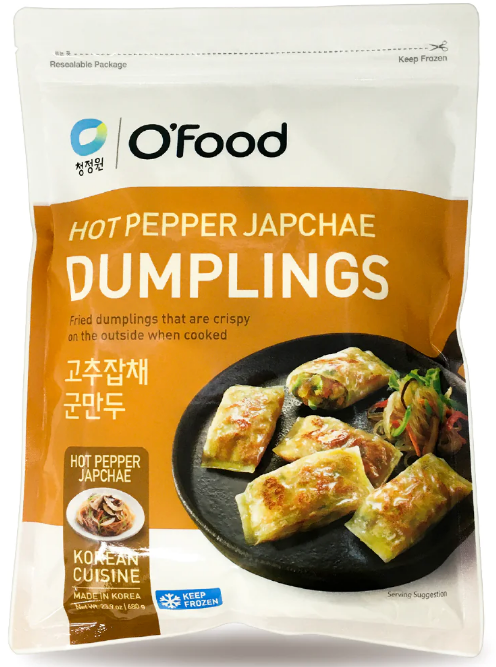 청정원 고추 잡채 군 만두 680G x 10